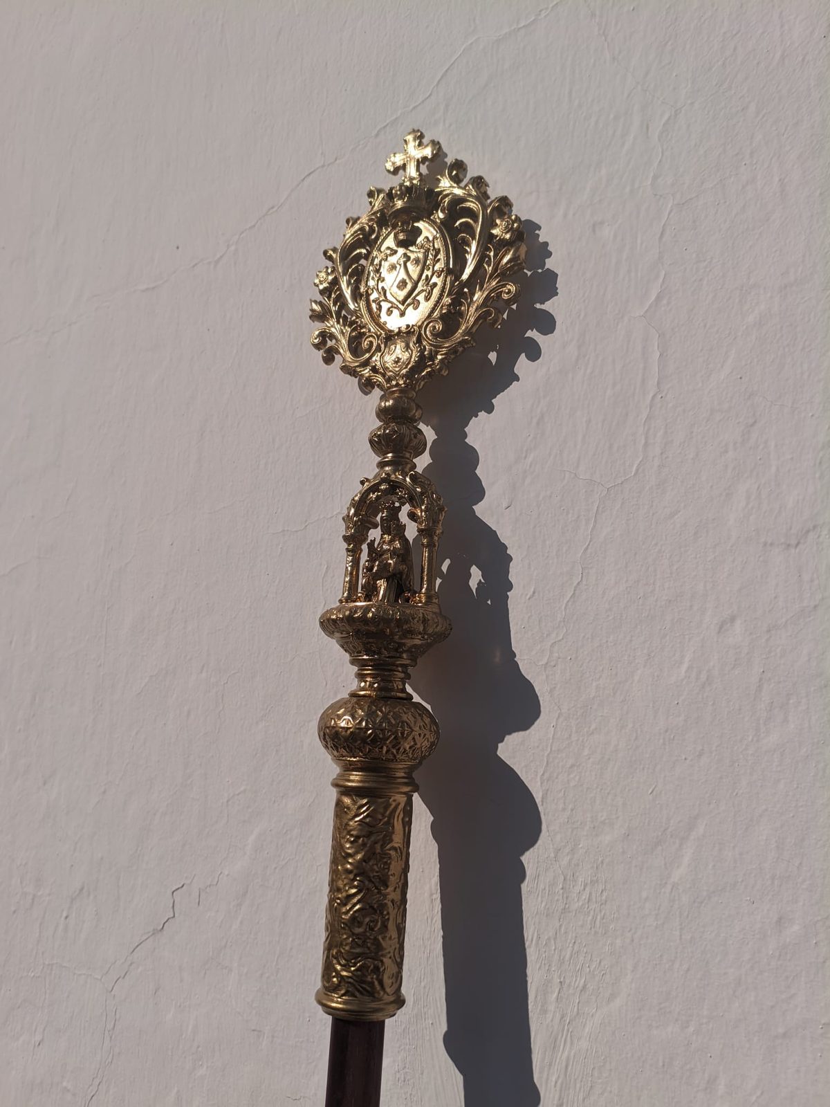 Báculo de la Virgen del Carmen en impresión 3D